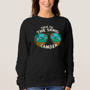 Sweatshirt Parlez À Sand Camden Summer Maine Tropical Beach