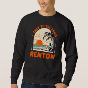 Sweatshirt Parlez À Sand Renton Beach Washington Ocean Sum