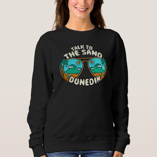 Sweatshirt Parlez Au Sable Summer Florida Tropical Beach (Devant)