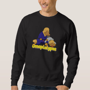Sweatshirt Parodie de soumission d'omoplatyptus de Jiu Jitsu 