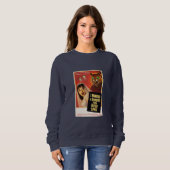 Sweatshirt Parodie d'Écureuil de l'Espace (Devant entier)