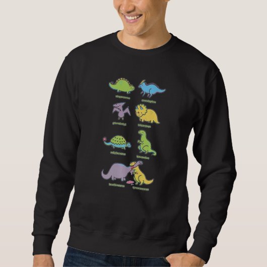 Sweatshirt Parodie télévisée Abed Dinosaur (Devant)