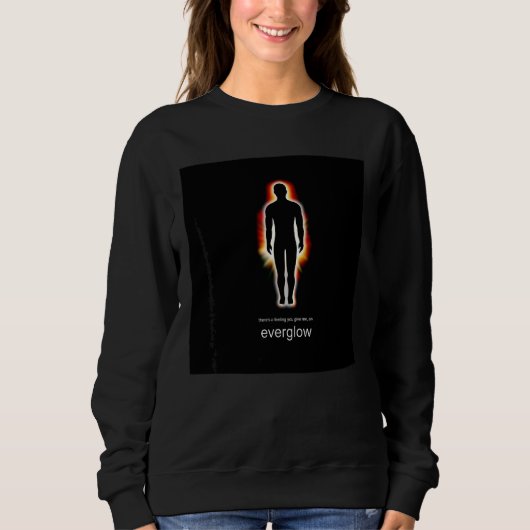 Sweatshirt Paroles Everglow Cold Play (Devant)