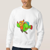 Sweatshirt Parrot as Hiker (Devant)