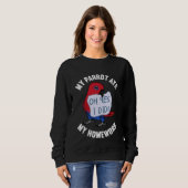 Sweatshirt Parrot Ate Ma Maison I Eclectus Femme (Devant entier)