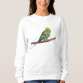 Sweatshirt Parrot Budgerigar (Devant)