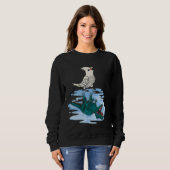 Sweatshirt Parrot & Rex Réflexion I Goffins Cockatoo (Devant entier)