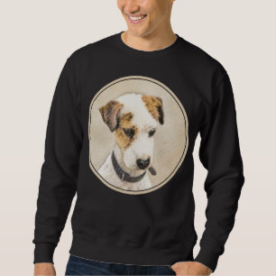 Sweatshirt Parson Jack Russell Terrier Peinture - Chien Art