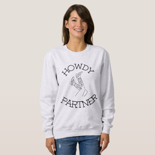 Sweatshirt Partenaire Howdy (Devant entier)