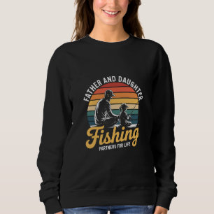 Sweatshirt Partenaires de pêche père et fille