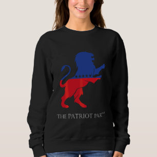 Sweatshirt Parti Patriote Lion Patriotique Conservateur