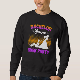 Sweatshirt Partie terminée homme enterrement de vie de garçon