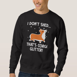 Sweatshirt Parties scintillant Corgi
