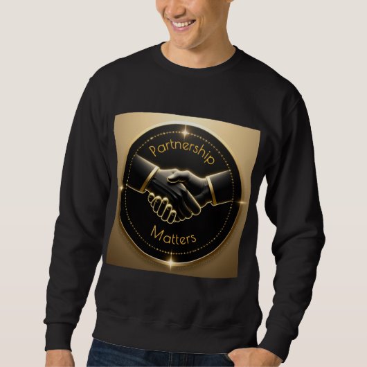 Sweatshirt Partnership Matters (Devant)