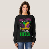 Sweatshirt Partout ailleurs, ce ne sont que les célébrations (Devant entier)