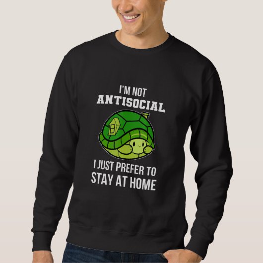 Sweatshirt Pas antisocial (Devant)