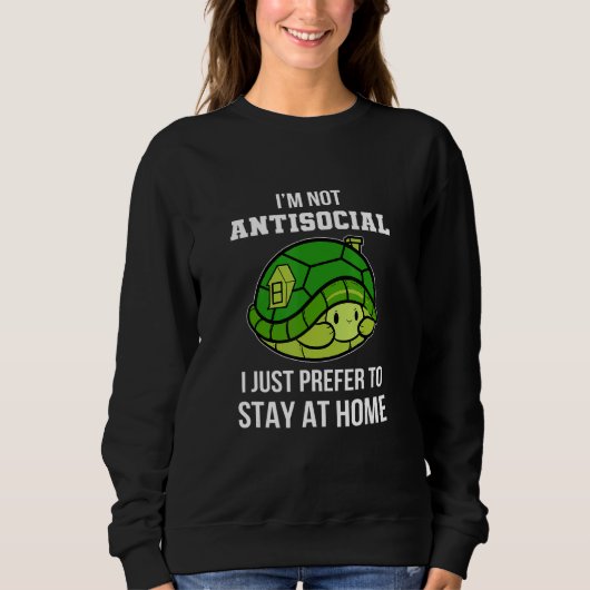 Sweatshirt Pas antisocial (Devant)
