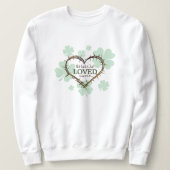 Sweatshirt PAS DE CHANCE JUSTE AIMÉ Christian St. Patrick's D (Design devant)