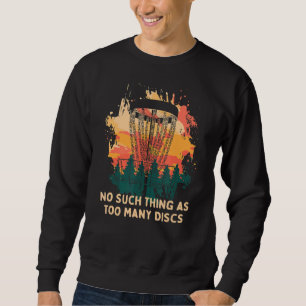 Sweatshirt Pas De Choses Comme Trop De Disques Disques Golf H