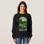 Sweatshirt Pas de haine dans mon holler (Devant entier)