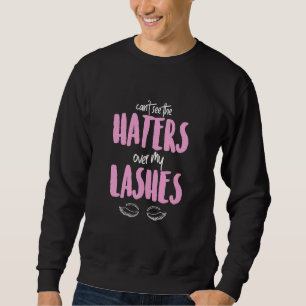 Sweatshirt Pas de haine sur mes cils Blondie Brunette Woman G
