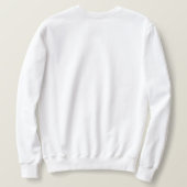 Sweatshirt Pas de précipitation, pas de bruit – Conception de (Design dos)