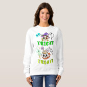 Sweatshirt Pas De Trucs Il Suffit De Traiter (Devant entier)