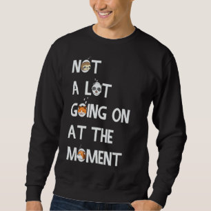Sweatshirt Pas grand chose sur le moment Lazy Bored Sarca