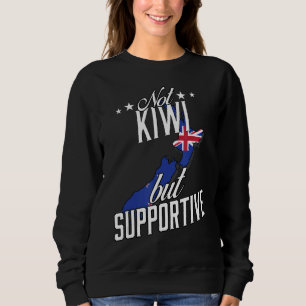 Sweatshirt Pas Kiwi mais Voyage de soutien Touriste Kiwi New 
