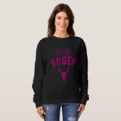 Sweatshirt Pas mon premier rodéo (Devant entier)