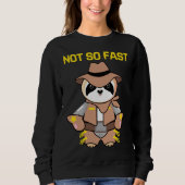 Sweatshirt Pas Si Rapide Que Ça, Je Suis Un Cowboy Sloth (Devant)