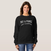 Sweatshirt Pas un prince pas charmant (Devant entier)