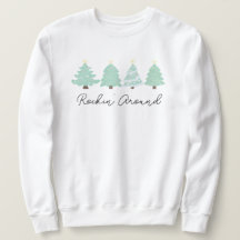 Pastel Aquarelle Arbre de Noël Unisex