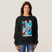 Sweatshirt Pastel Goth Art Cool ART Abstrait Tee (Devant entier)