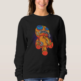 Sweatshirt Pastel Goth Cute Voodoo Poupée Ours Teddy