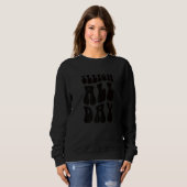 Sweatshirt Pastel Winter Christmas Sleigh All Day   (Devant entier)