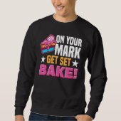 Sweatshirt Pastry Chef Baking Tort Wafers Cookies Baking Supp (Devant)