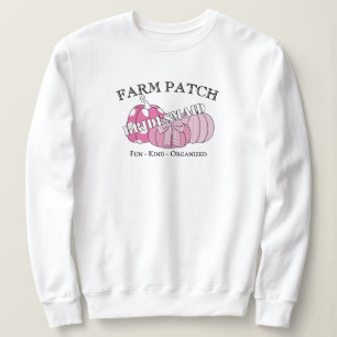 Sweatshirt Patch de la ferme de demoiselle d'honneur automne