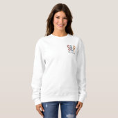 Sweatshirt Pathologiste du langage SLP personnalisé (Devant entier)