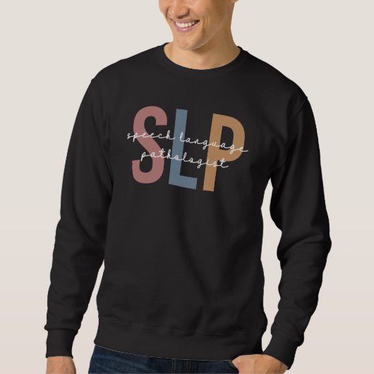 Sweatshirt Pathologiste orthophoniste SLP (Devant)