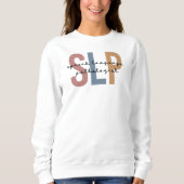 Sweatshirt Pathologiste orthophoniste SLP (Devant)