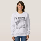Sweatshirt Pathologue (Devant entier)
