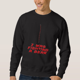 Sweatshirt Patient de chirurgie de blessure Survivant Chirurg