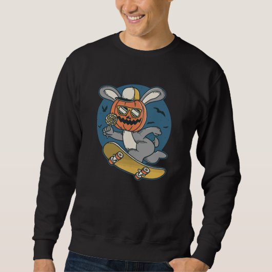 Sweatshirt Patinage de sauts Bunny (Devant)