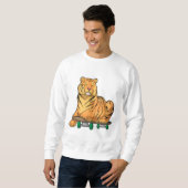 Sweatshirt Patinage de Tiger (Devant entier)
