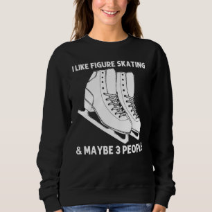 Sweatshirt Patinage Figure cool Pour Hommes Femme Sk Spin Jum