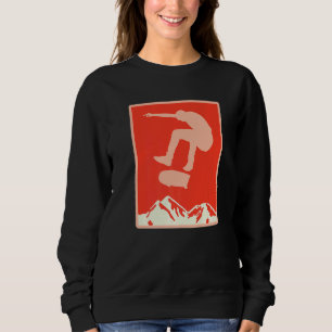 Sweatshirt Patinage Pour Garçons Mengirls Sk8ing Kickflip Oll