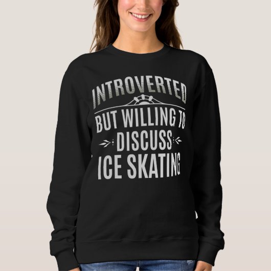 Sweatshirt Patinage sur glace introduit (Devant)