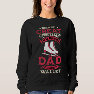 Sweatshirt Patinage sur glace Papa patine patinage artistique