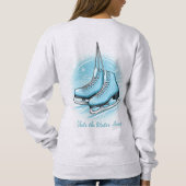 Sweatshirt Patinez L'Hiver Loin (Dos)